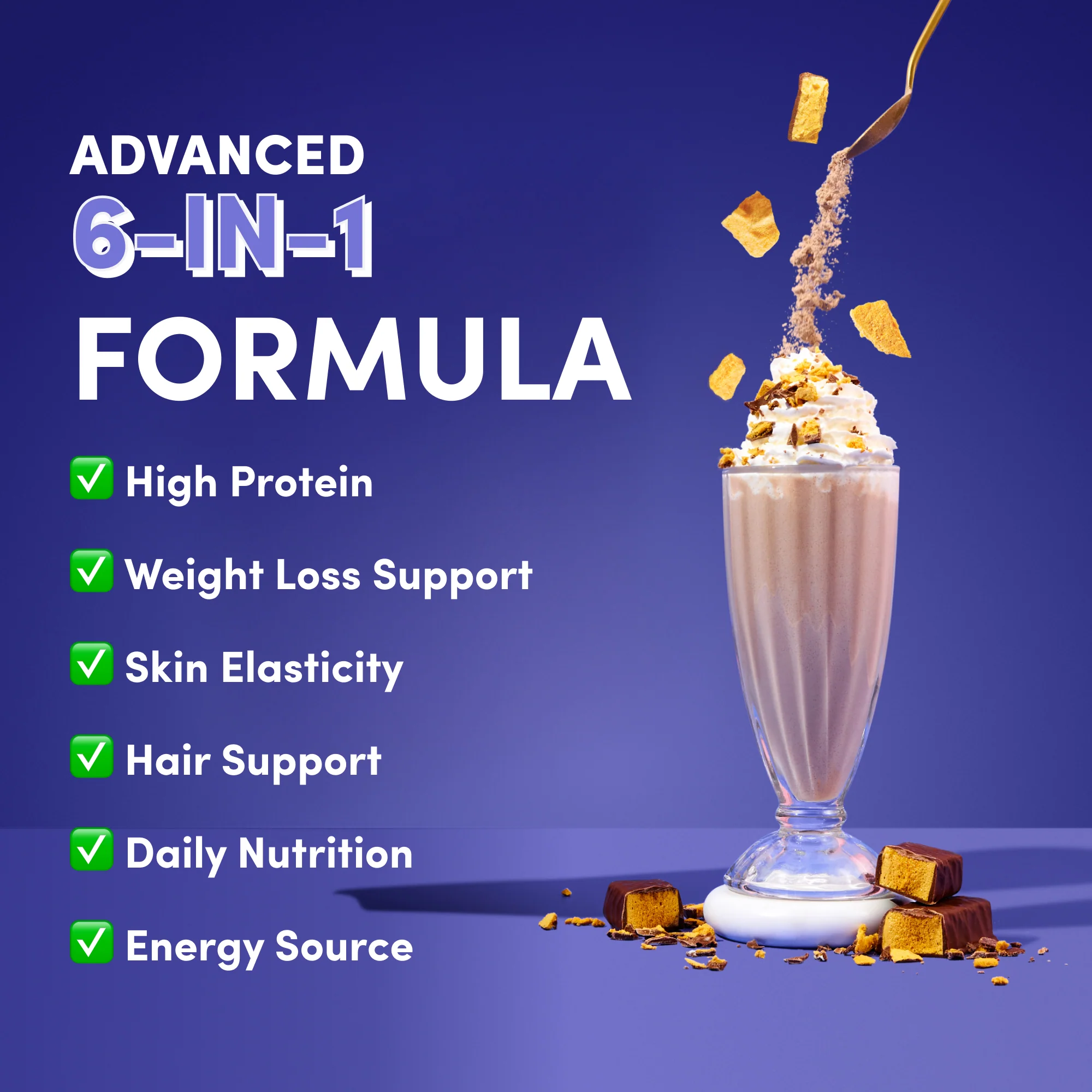 Choc-Honeycomb Collagen Meal Replacement - 784g - Image 5