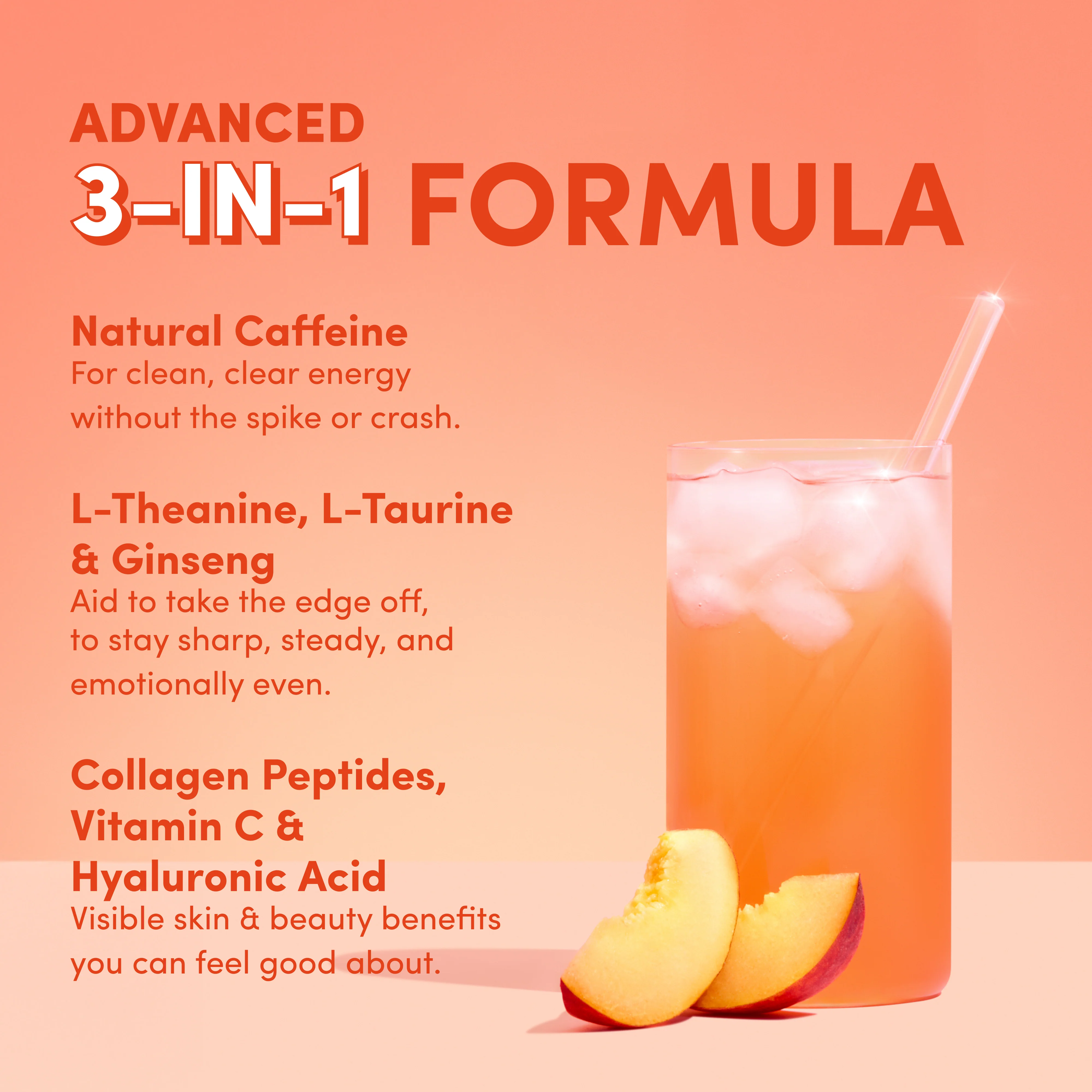 Peach Iced Tea Beautiful Energy - 280g - Image 5