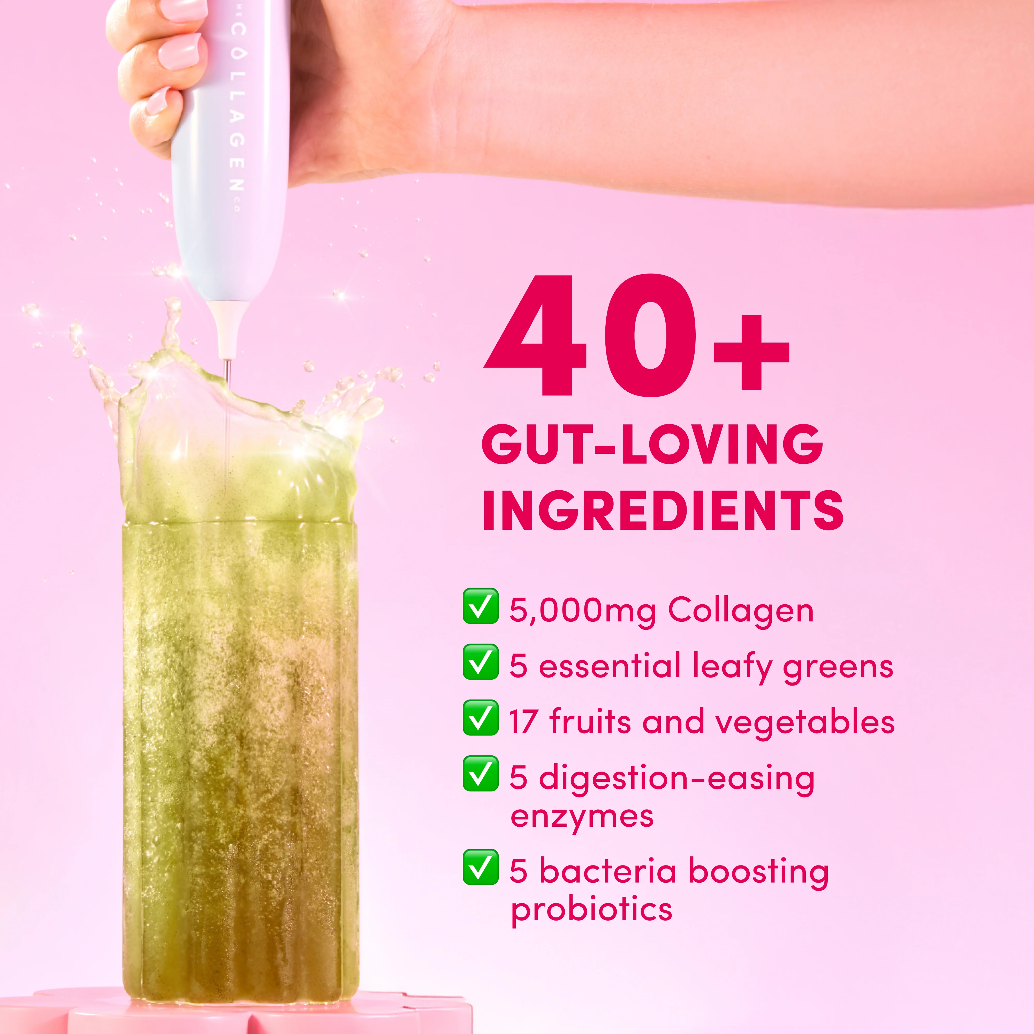 Strawberry Kiwi Super Beauty Greens - 308g - Image 5